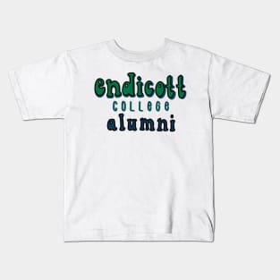 Endicott college alumni Kids T-Shirt